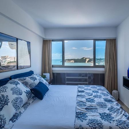 Flat Com 2 Quartos E Vista Mar Da Praia De Pontanegra-Wifi 300 Mb-Garagem-Familia-Criancas-Piscina-Pet Friendly Natal Exteriör bild