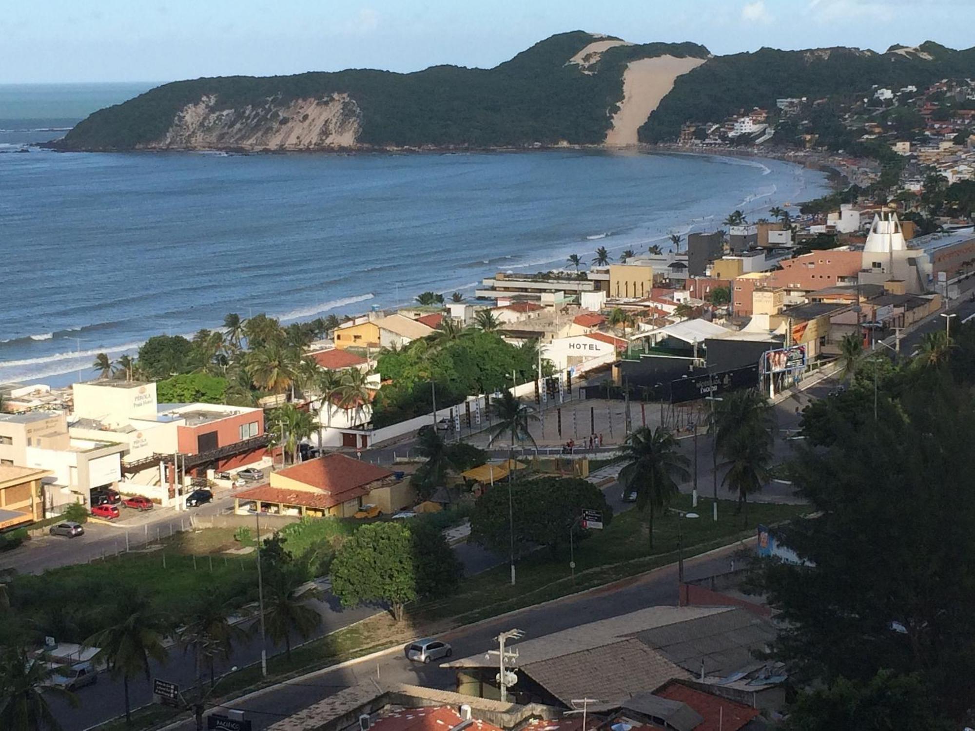 Flat Com 2 Quartos E Vista Mar Da Praia De Pontanegra-Wifi 300 Mb-Garagem-Familia-Criancas-Piscina-Pet Friendly Natal Exteriör bild